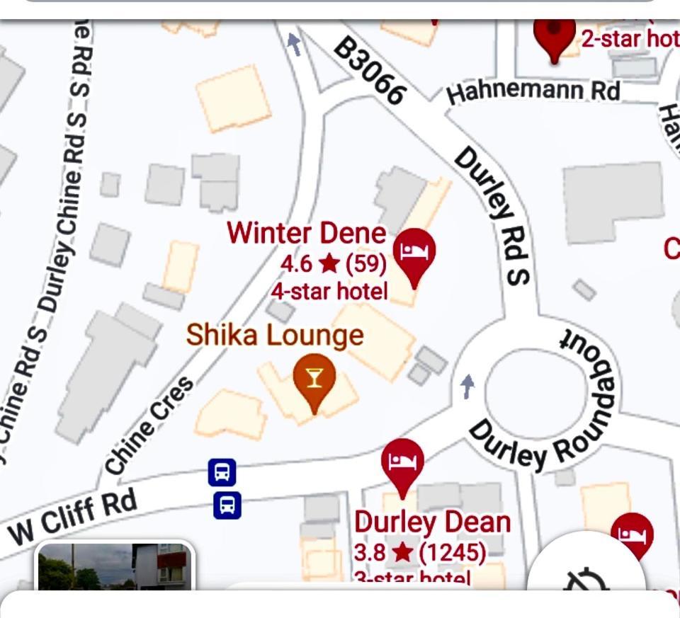 The Winter Dene Hotel Bournemouth Exterior photo